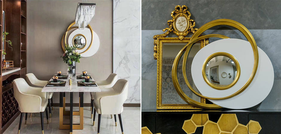 Зеркало Miroir Saturnales N 311 White Зеркало Miroir Saturnales N 311 White - Loft-Concept в Липецке