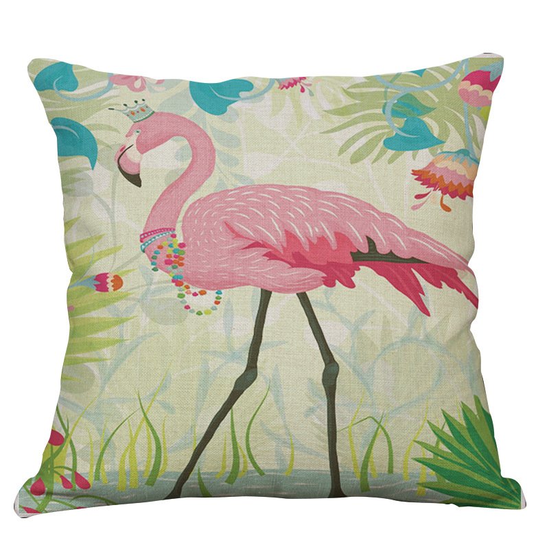 Декоративная подушка Flamingo15 Мульти Декоративная подушка Flamingo15 Мульти в Липецке | Loft Concept