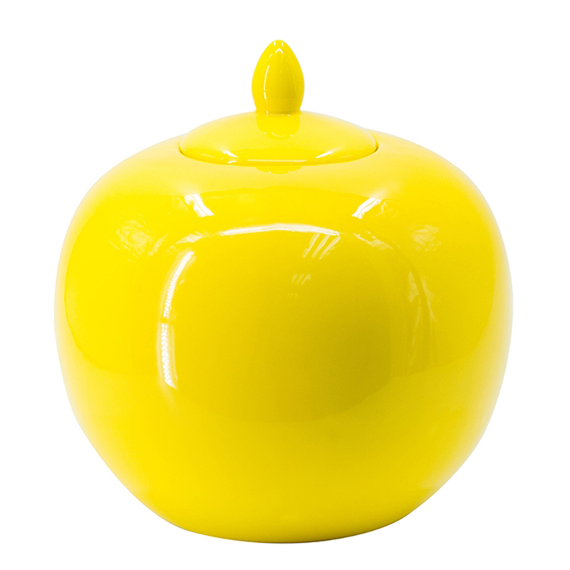 Ваза Flavius Vase yellow Желтый Ваза Flavius Vase yellow Желтый в Липецке | Loft Concept