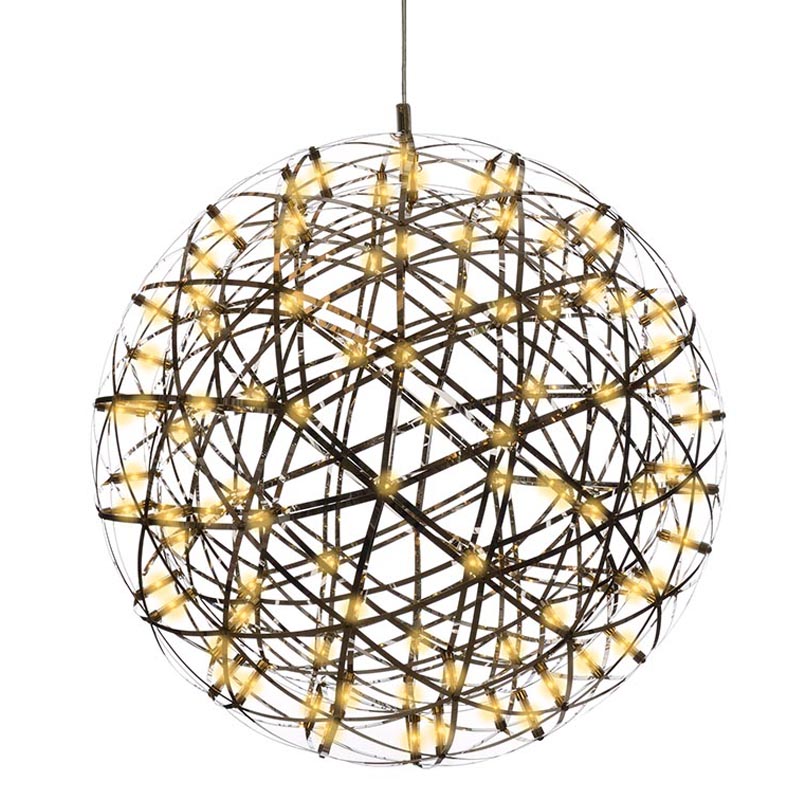 Люстра Moooi 3D Sphere Yellow lamp M Хром Люстра Moooi 3D Sphere Yellow lamp M Хром в Липецке | Loft Concept