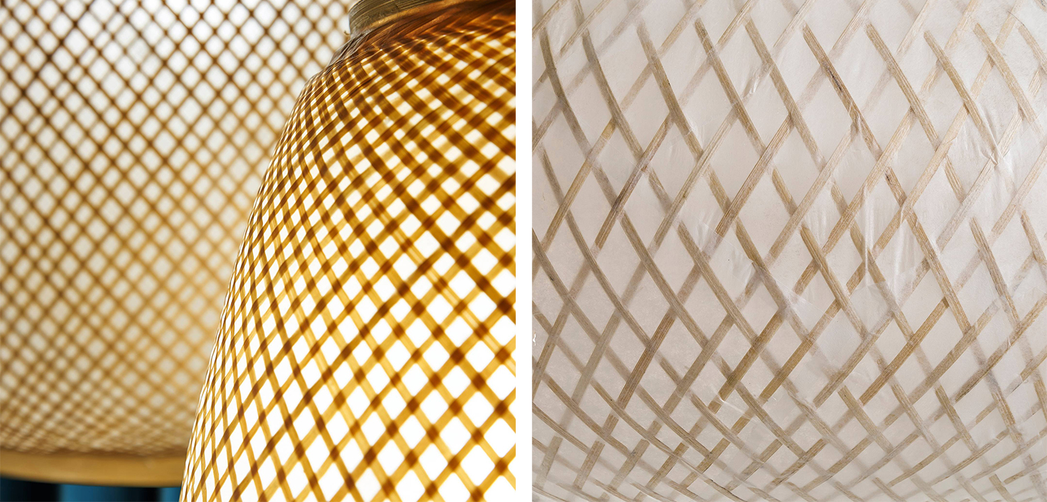 Торшер Wicker Bamboo Floor lamp - фото №1