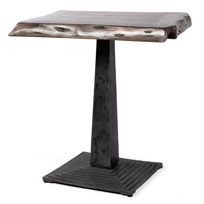 Обеденный стол Nathan Table 76 Черный Коричневый Обеденный стол Nathan Table 76 Черный Коричневый в Липецке | Loft Concept