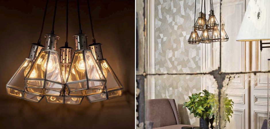 Подвесной светильник Eichholtz Hanging Lamp Polygon - Loft-Concept в Липецке