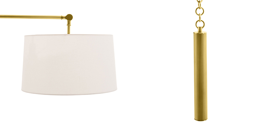 Торшер Arteriors NEWARK FLOOR LAMP Торшер Arteriors NEWARK FLOOR LAMP - Loft-Concept в Липецке