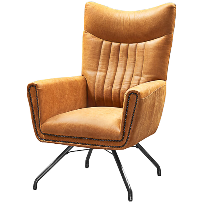 Кресло Carmela Chair Карамель Черный Кресло Carmela Chair Карамель Черный в Липецке | Loft Concept