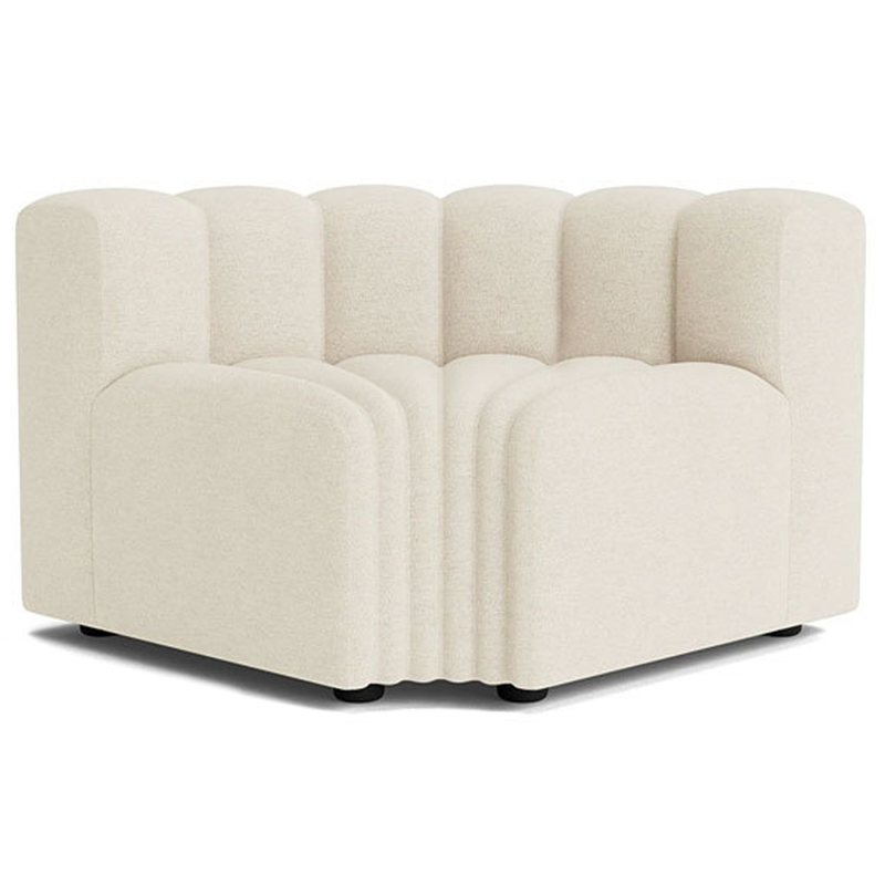 Угловой Сегмент для Дивана Studio 2 Sofa 240 см Молочный Угловой Сегмент для Дивана Studio 2 Sofa 240 см Молочный в Липецке | Loft Concept