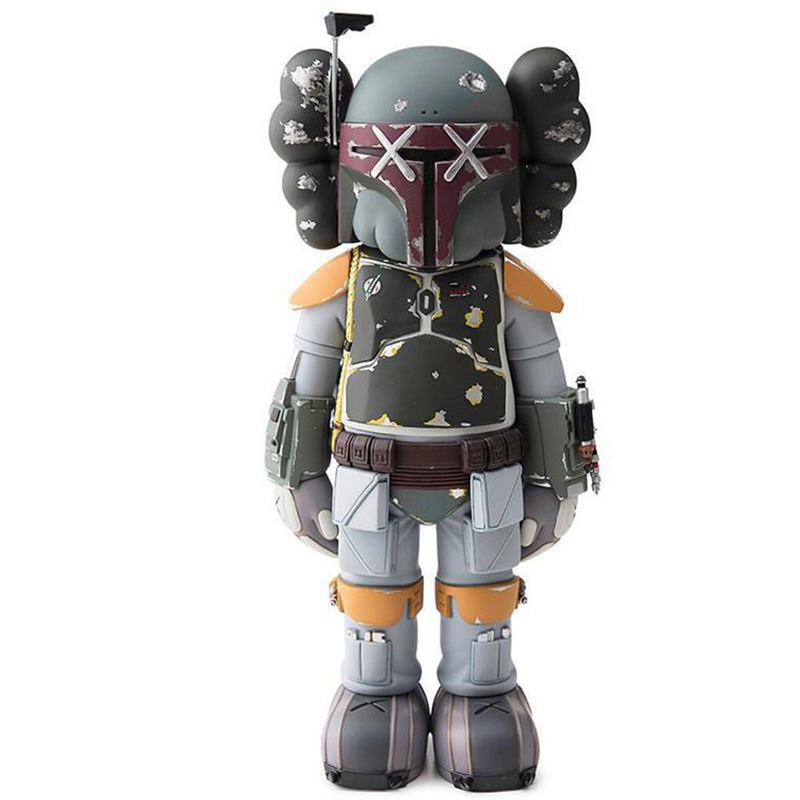 Статуэтка KAWS Star Wars Boba Fett Ver Серый Красный Оранжевый Светло-серый Статуэтка KAWS Star Wars Boba Fett Ver Серый Красный Оранжевый Светло-серый в Липецке | Loft Concept