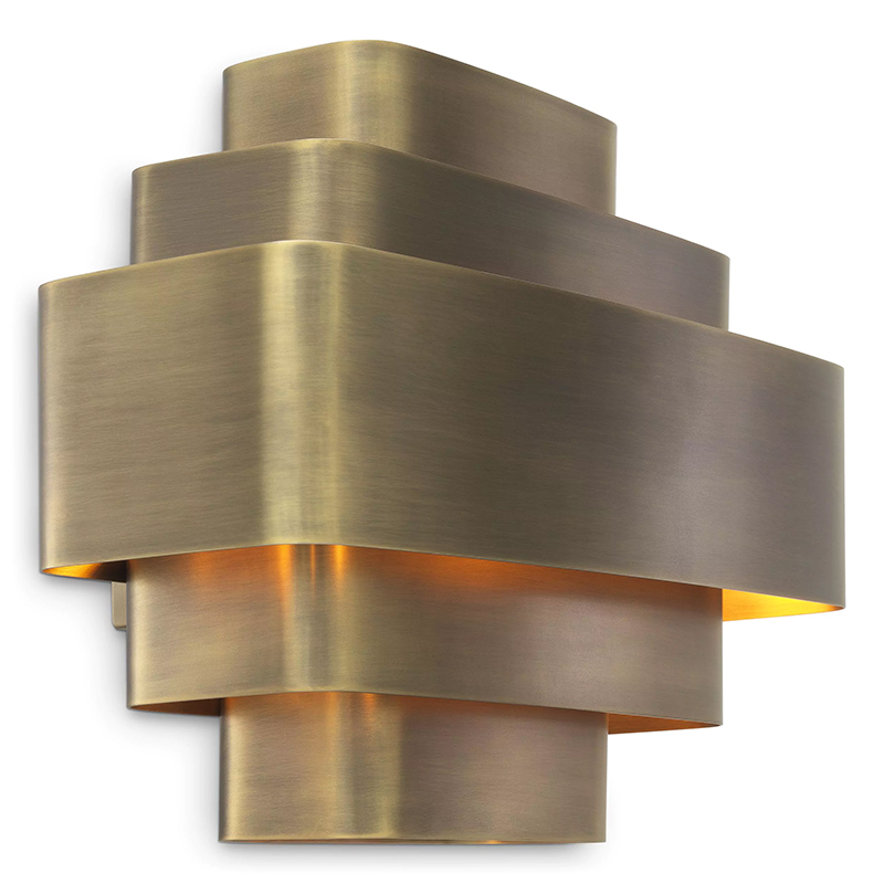Бра Eichholtz Wall Lamp Pegaso Brass Винтажная латунь Бра Eichholtz Wall Lamp Pegaso Brass Винтажная латунь в Липецке | Loft Concept