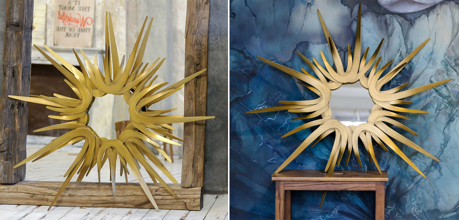 Зеркало Sharp Sun Mirror Зеркало Sharp Sun Mirror - Loft-Concept в Липецке