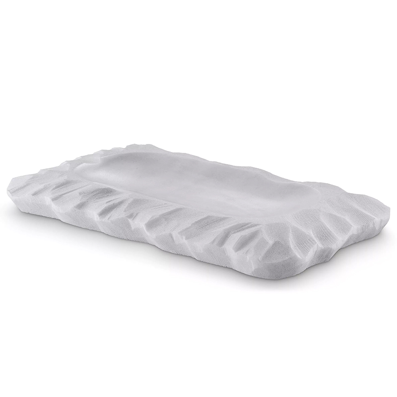 Поднос Eichholtz Tray Mauro White Белый Поднос Eichholtz Tray Mauro White Белый в Липецке | Loft Concept