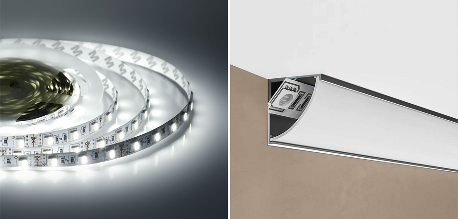 Светодиодная лента 14,4W/m 60LED/m 5050SMD холодный белый/теплый белый 5M Светодиодная лента 14,4W/m 60LED/m 5050SMD холодный белый/теплый белый 5M - Loft-Concept в Липецке