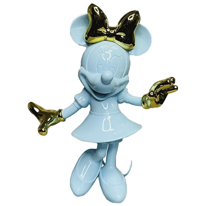 Статуэтка Минни Маус голубого цвета Minnie Mouse Blue Figurine Голубой Статуэтка Минни Маус голубого цвета Minnie Mouse Blue Figurine Голубой в Липецке | Loft Concept