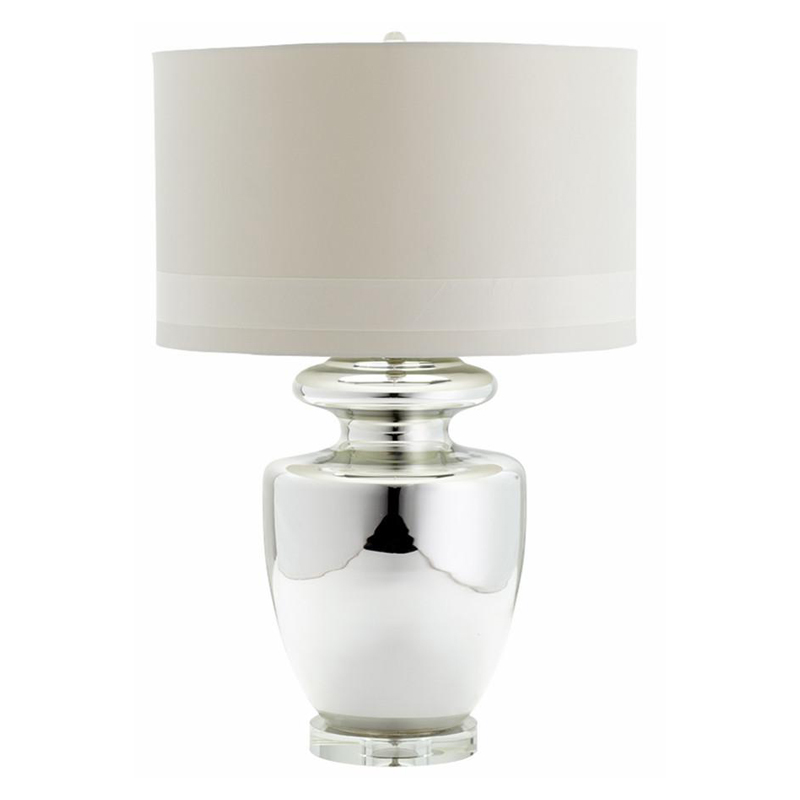 Настольная лампа Anfora Table Lamp Серебряный Белый Настольная лампа Anfora Table Lamp Серебряный Белый в Липецке | Loft Concept