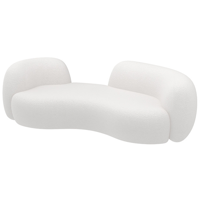 Диван Elliot White Boucle Collection Sofa Белый Диван Elliot White Boucle Collection Sofa Белый в Липецке | Loft Concept