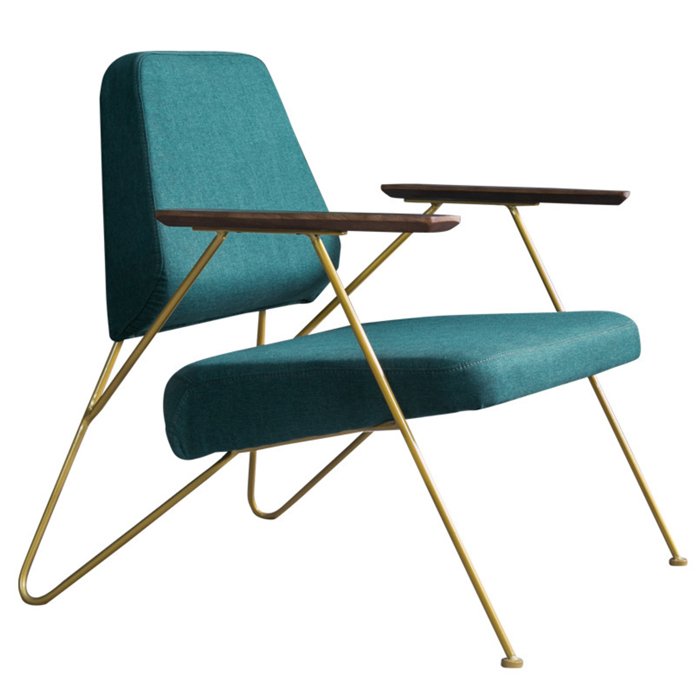 Кресло GELDERLAND Armchairs Зеленый Золотой Кресло GELDERLAND Armchairs Зеленый Золотой в Липецке | Loft Concept
