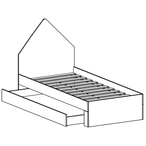 Кровать в детскую Tiny Town Bed Кровать в детскую Tiny Town Bed в Липецке