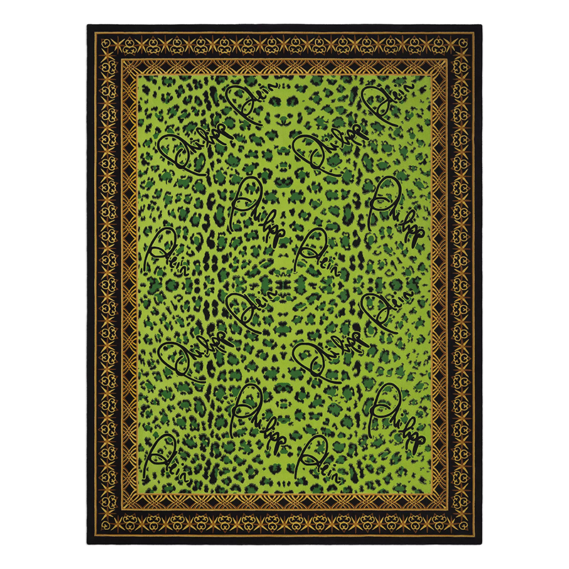 Ковер Philipp Plein Carpet Jungle 300 x 400 cm Зеленый Зеленый Черный в Липецке | Loft Concept 