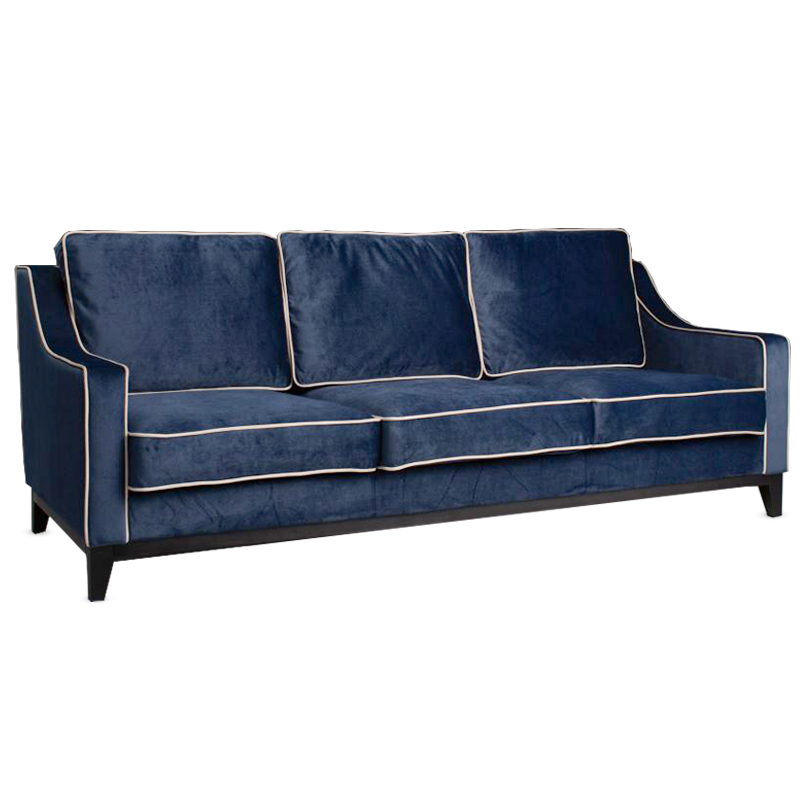 Диван Гринвич Greenwich sofa темно синего цвета Темно-синий Диван Гринвич Greenwich sofa темно синего цвета Темно-синий в Липецке | Loft Concept
