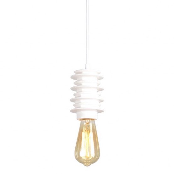 Подвесной светильник Insulator Pendant White Белый Подвесной светильник Insulator Pendant White Белый в Липецке | Loft Concept