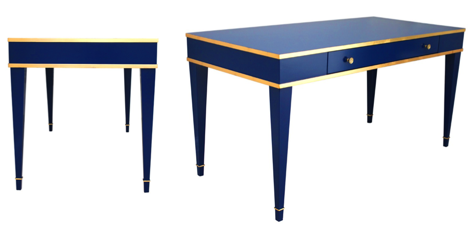 Письменный стол Kelly Desk Синий Письменный стол Kelly Desk Синий - Loft-Concept в Липецке