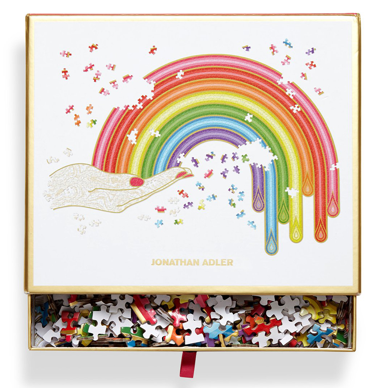 Пазлы RAINBOW HAND SHAPED PUZZLE Jonathan Adler Мульти в Липецке | Loft Concept 