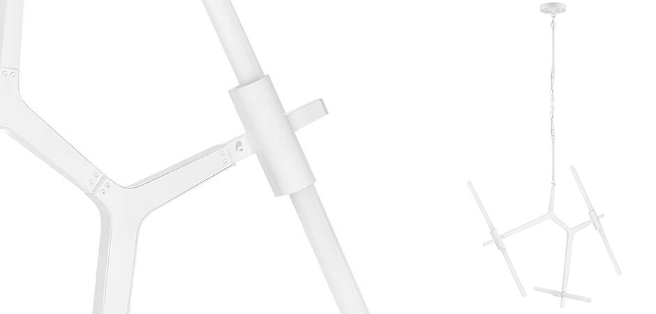Люстра Агнес Chandelier White 6 Люстра Агнес Chandelier White 6 - Loft-Concept в Липецке