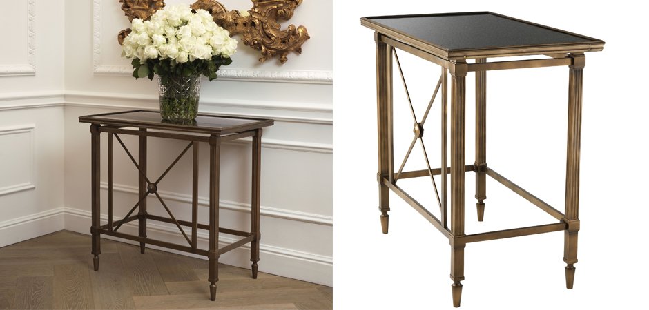 Журнальный стол Eichholtz Side Table Balcony Журнальный стол Eichholtz Side Table Balcony - Loft-Concept в Липецке