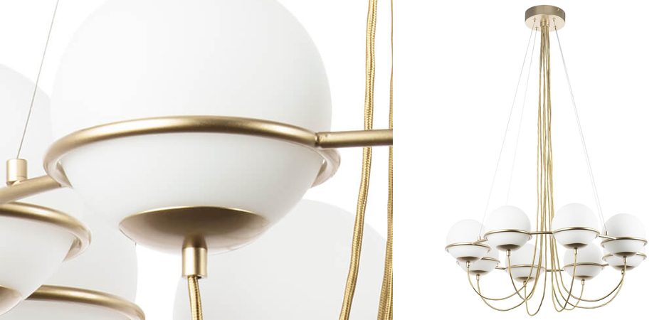 Люстра Melissa Chandelier Champagne 8 Люстра Melissa Chandelier Champagne 8 - Loft-Concept в Липецке