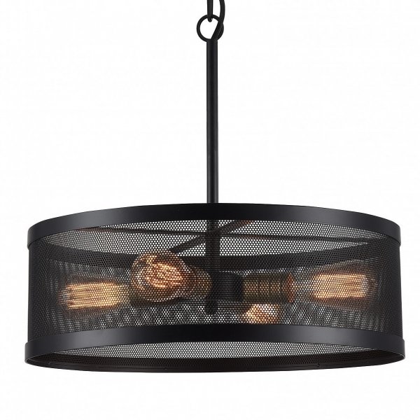 Люстра Nightwatch Chandelier Черный Люстра Nightwatch Chandelier Черный в Липецке | Loft Concept