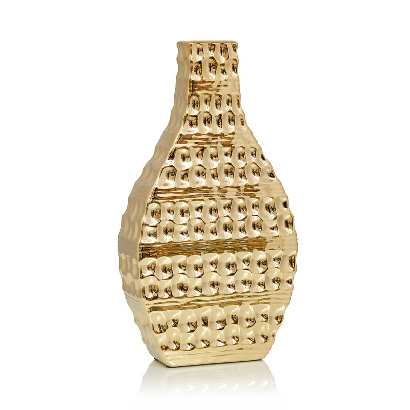 Ваза Fiesta Vase II Золотой Ваза Fiesta Vase II Золотой в Липецке | Loft Concept