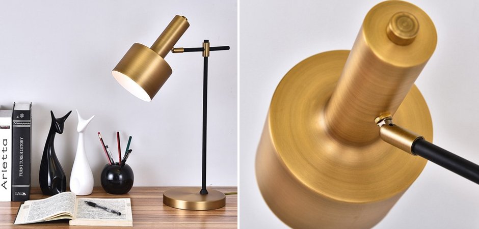 Настольная лампа Margarita Brass Table Lamp Настольная лампа Margarita Brass Table Lamp - Loft-Concept в Липецке