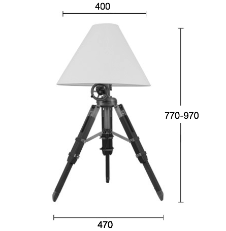Настольная лампа Table Standing Lamp Black Настольная лампа Table Standing Lamp Black в Липецке