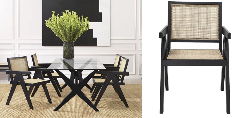 Стул Eichholtz Dining Chair Aristide black Стул Eichholtz Dining Chair Aristide black - Loft-Concept в Липецке