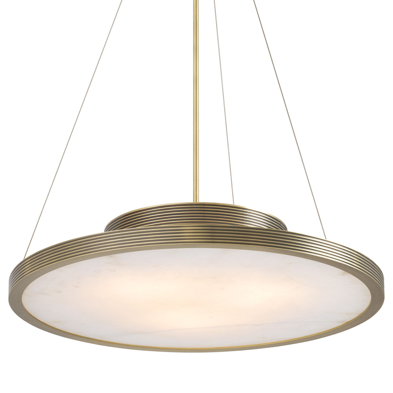 Люстра Eichholtz Chandelier Pullman Латунь Белый Люстра Eichholtz Chandelier Pullman Латунь Белый в Липецке | Loft Concept