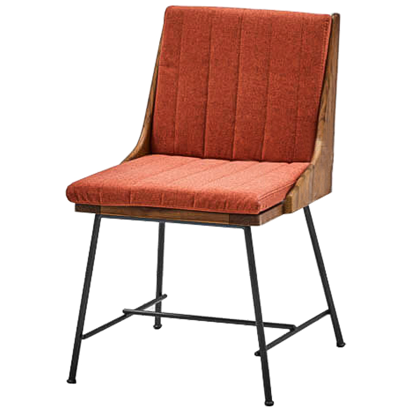 Стул Eoran Stool Коричневый Черный Коралловый Стул Eoran Stool Коричневый Черный Коралловый в Липецке | Loft Concept