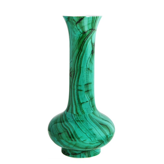 Ваза Malachite Vase vanessa Малахит Ваза Malachite Vase vanessa Малахит в Липецке | Loft Concept