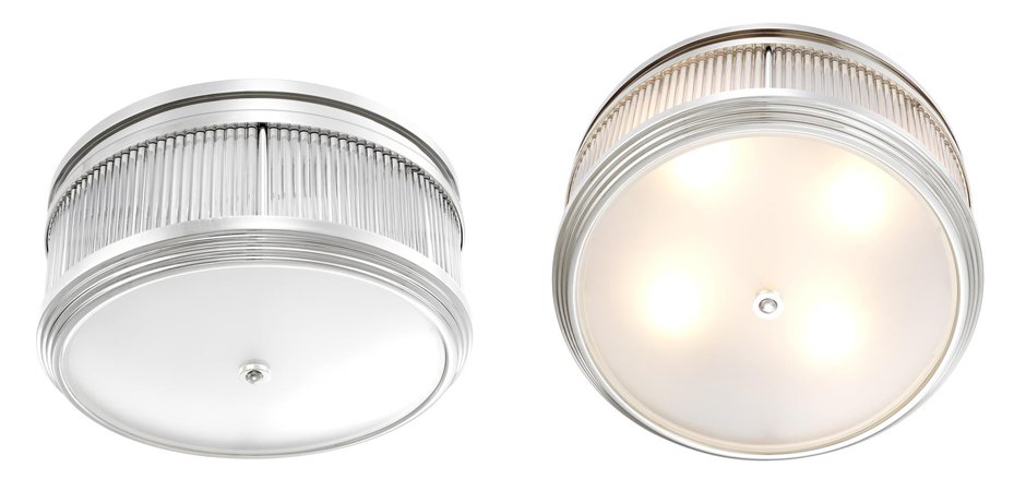 Потолочный светильник Ceiling Lamp Rousseau Nickel Потолочный светильник Ceiling Lamp Rousseau Nickel - Loft-Concept в Липецке
