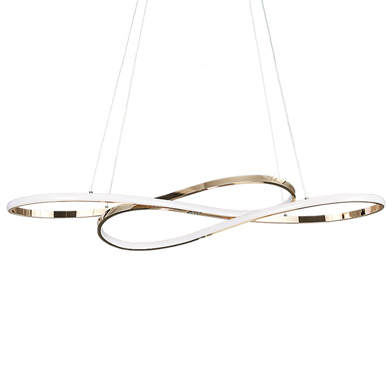 Светодиодная люстра в виде спирали Spiral Lighting Gold Глянцевое золото Светодиодная люстра в виде спирали Spiral Lighting Gold Глянцевое золото в Липецке | Loft Concept