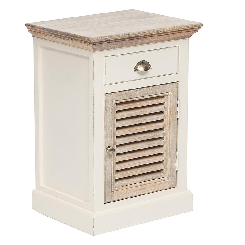 Тумба Edmon Nightstand Белый Древесина Тумба Edmon Nightstand Белый Древесина в Липецке | Loft Concept