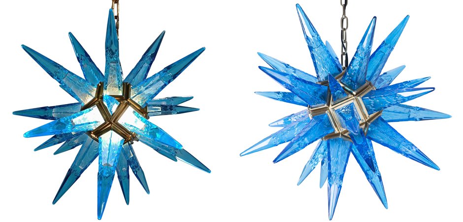 Люстра Chandelier Star Blue Люстра Chandelier Star Blue - Loft-Concept в Липецке