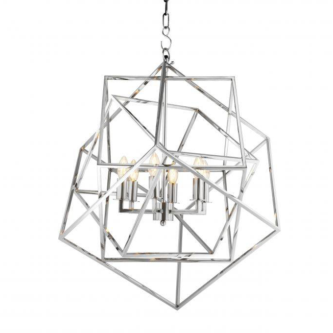 Eichholtz Lantern Matrix Nickel Никель Eichholtz Lantern Matrix Nickel Никель в Липецке | Loft Concept