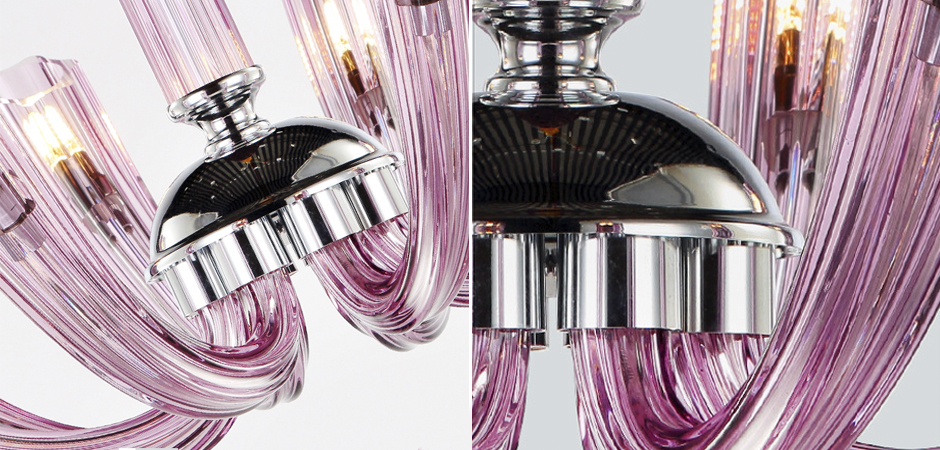 Люстра Pink Rays Chandelier Люстра Pink Rays Chandelier - Loft-Concept в Липецке