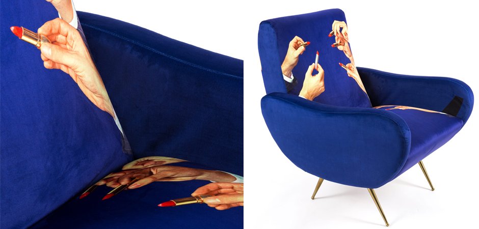 Кресло Seletti Armchair Lipsticks Кресло Seletti Armchair Lipsticks - Loft-Concept в Липецке