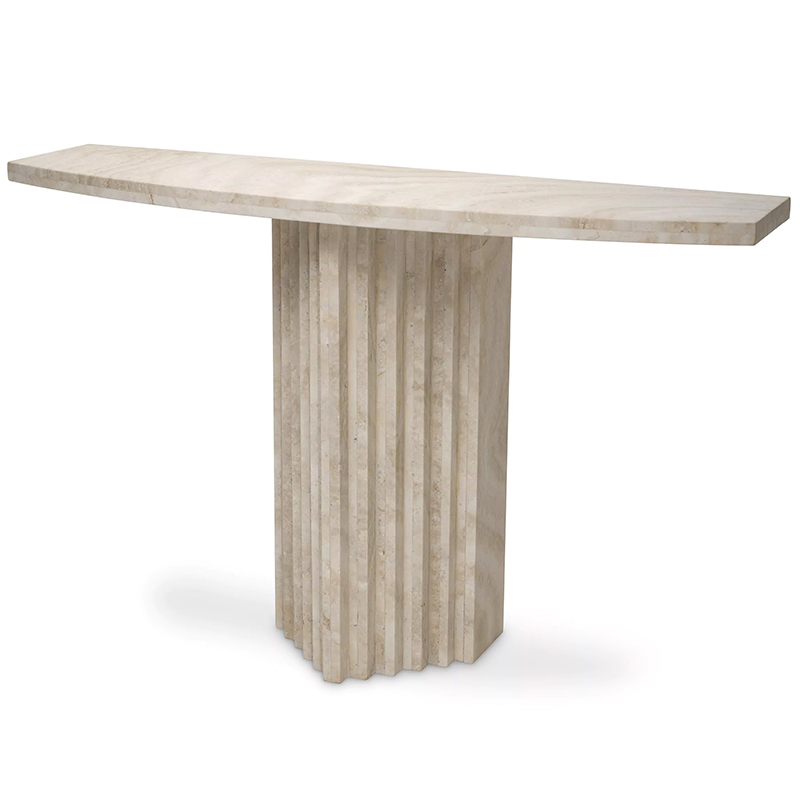 Консоль Eichholtz Console Table Atzaro Песочный Консоль Eichholtz Console Table Atzaro Песочный в Липецке | Loft Concept