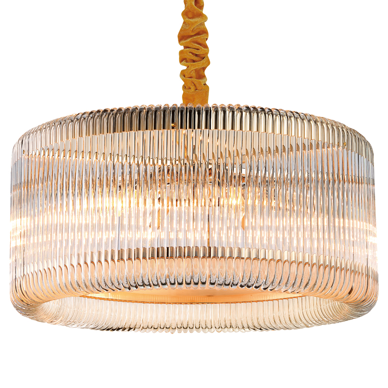Люстра Lammert Chandelier 60 Глянцевое золото Прозрачный в Липецке | Loft Concept 
