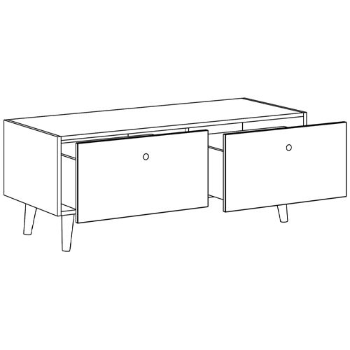 Длинная тумба Elise Cabinet Длинная тумба Elise Cabinet в Липецке