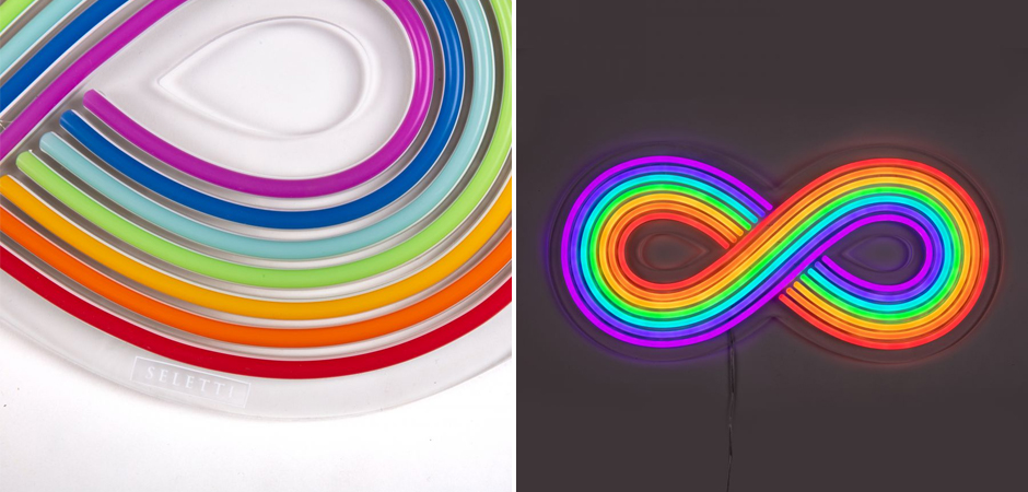 Настенный светильник Seletti Rainbow Revolution Led Настенный светильник Seletti Rainbow Revolution Led - Loft-Concept в Липецке