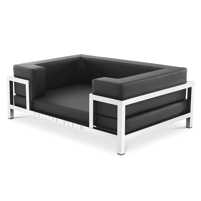 Лежанка для домашних животных Philipp Plein Dogbed High Conic XL Черный Никель Лежанка для домашних животных Philipp Plein Dogbed High Conic XL Черный Никель в Липецке | Loft Concept