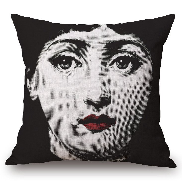 Декоративная подушка Fornasetti 011 Декоративная подушка Fornasetti 011 в Липецке | Loft Concept