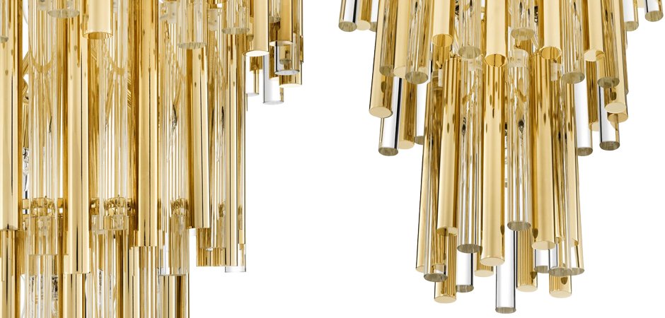 Люстра Chandelier Gigi L Gold Люстра Chandelier Gigi L Gold - Loft-Concept в Липецке
